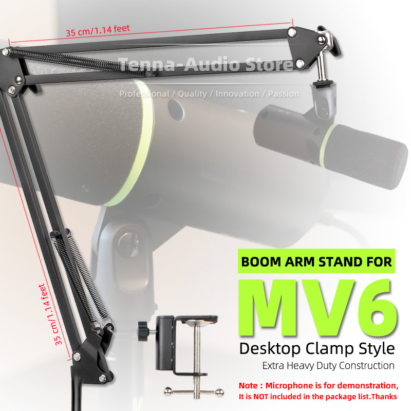 Microphone Boom Arm Desk - Держатель подставки для микрофона, совместимая с