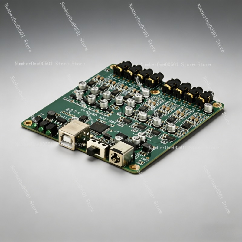 Audio Interface Usb 8 Channel - 8-канальный USB-аудиоинтерфейс для воспроизведения и записи,