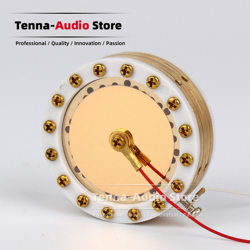 Condenser Microphone Studio Large Diaphragm - Микрофонный сердечник с золотым покрытием, диаметр