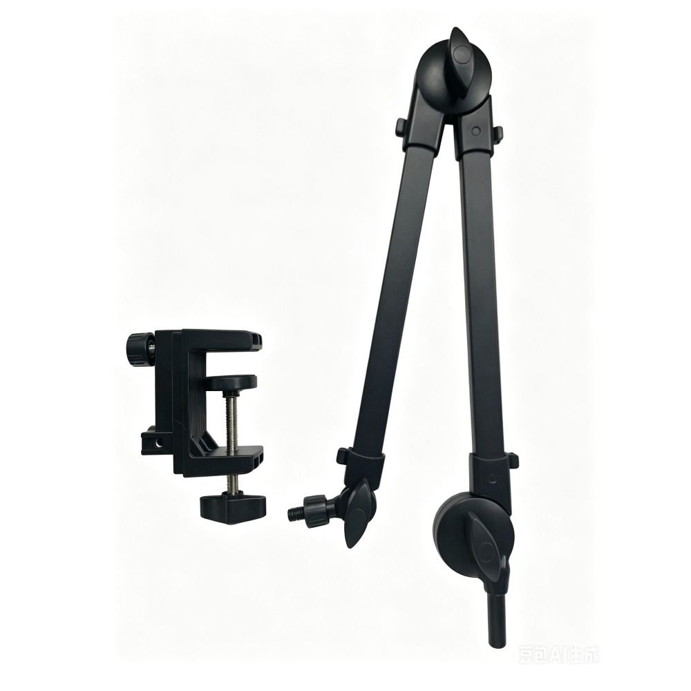 Microphone Boom Arm Desk - Профессионал 360 ° Поворотная микрофонная стойка,