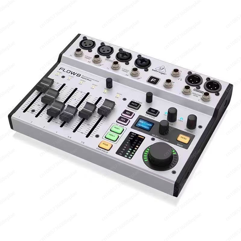 Audio Interface Usb 8 Channel - Цифровой микшер FLOW 8 для подкастов