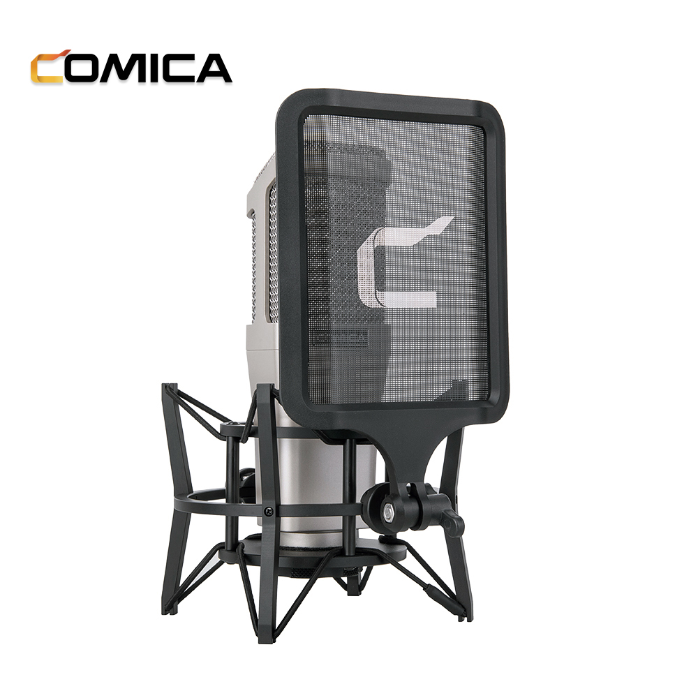 Condenser Microphone Studio Large Diaphragm - Профессиональный конденсаторный кардиоидный микрофон COMICA STM01