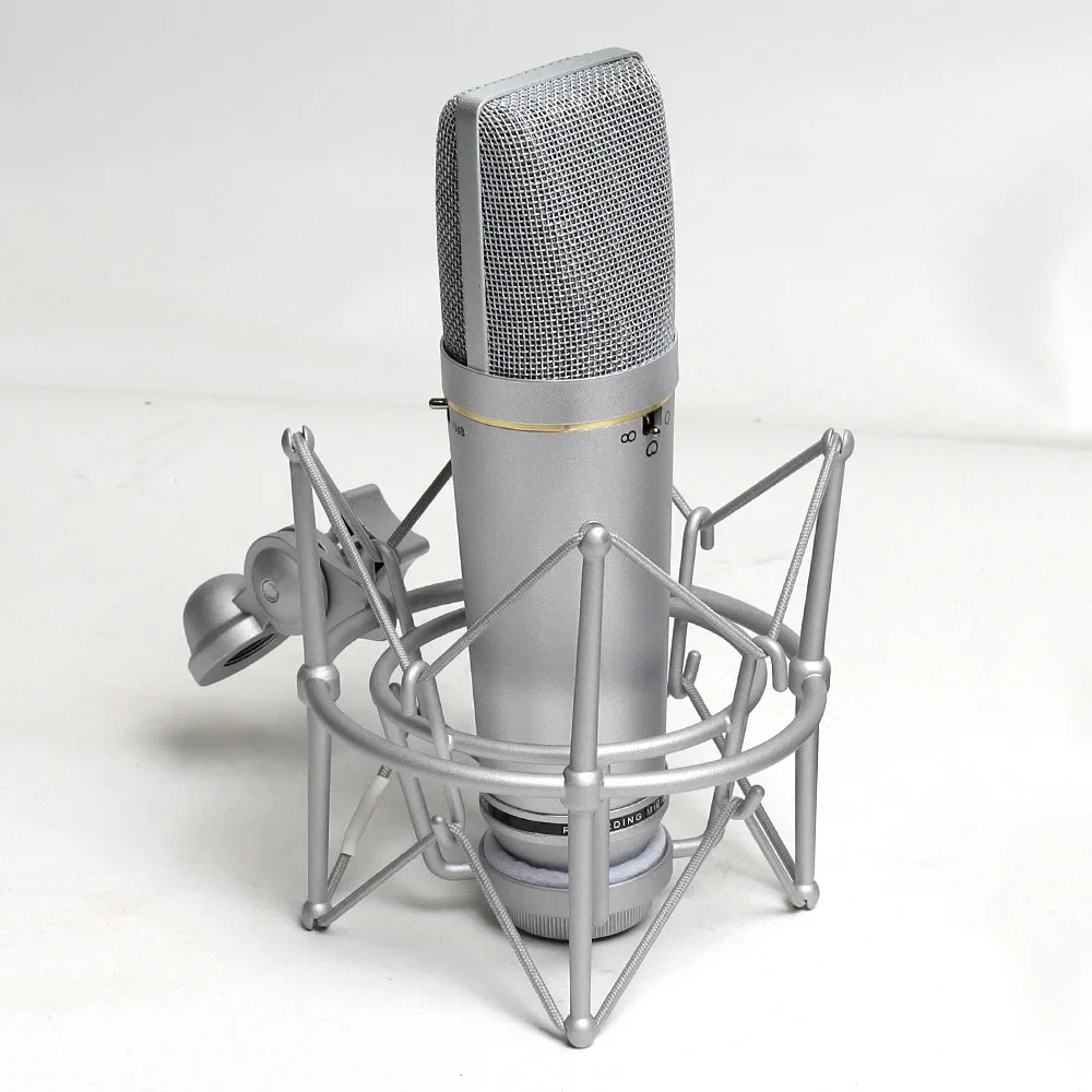 Condenser Microphone Studio Large Diaphragm - 2026 Высококачественный студийный микрофон для записи