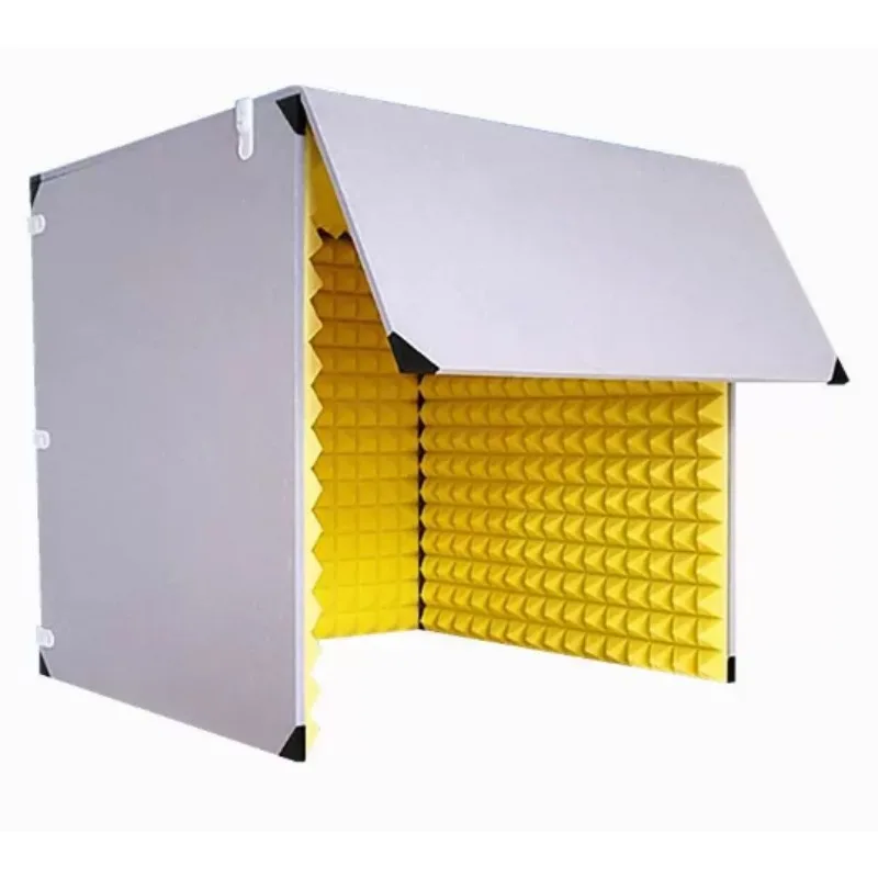 Vocal Booth Isolation Shield - Переносная настольная акустическая кабина для вокала,