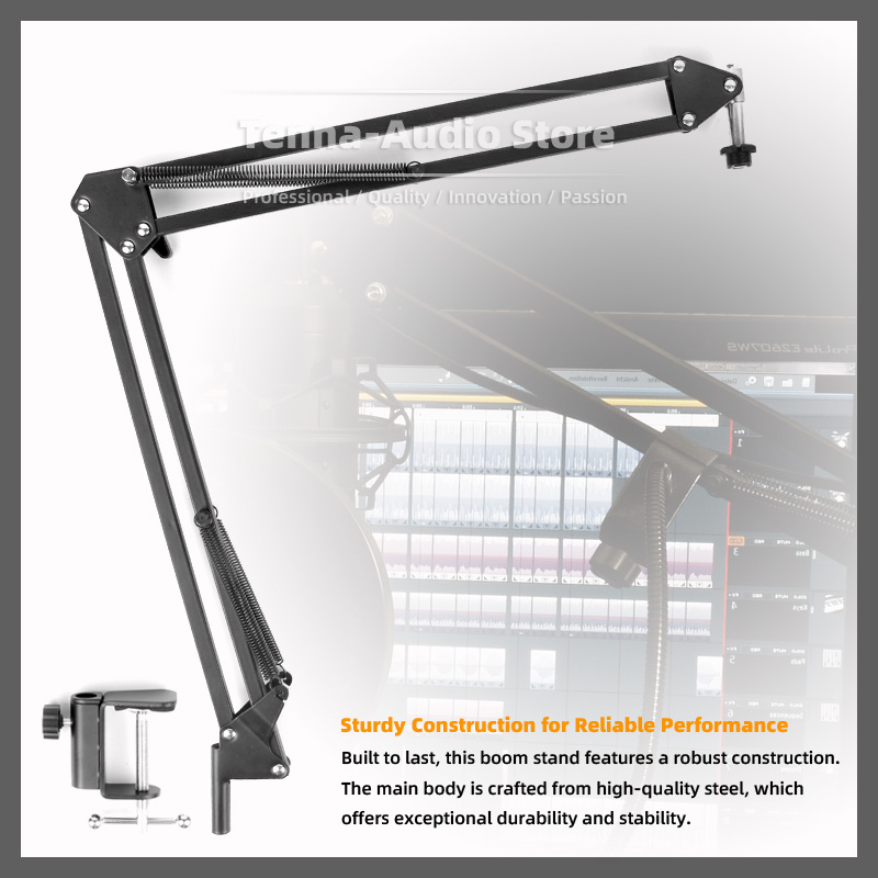 Держатель подставки для микроф – обзор и цена Microphone Boom Arm Desk