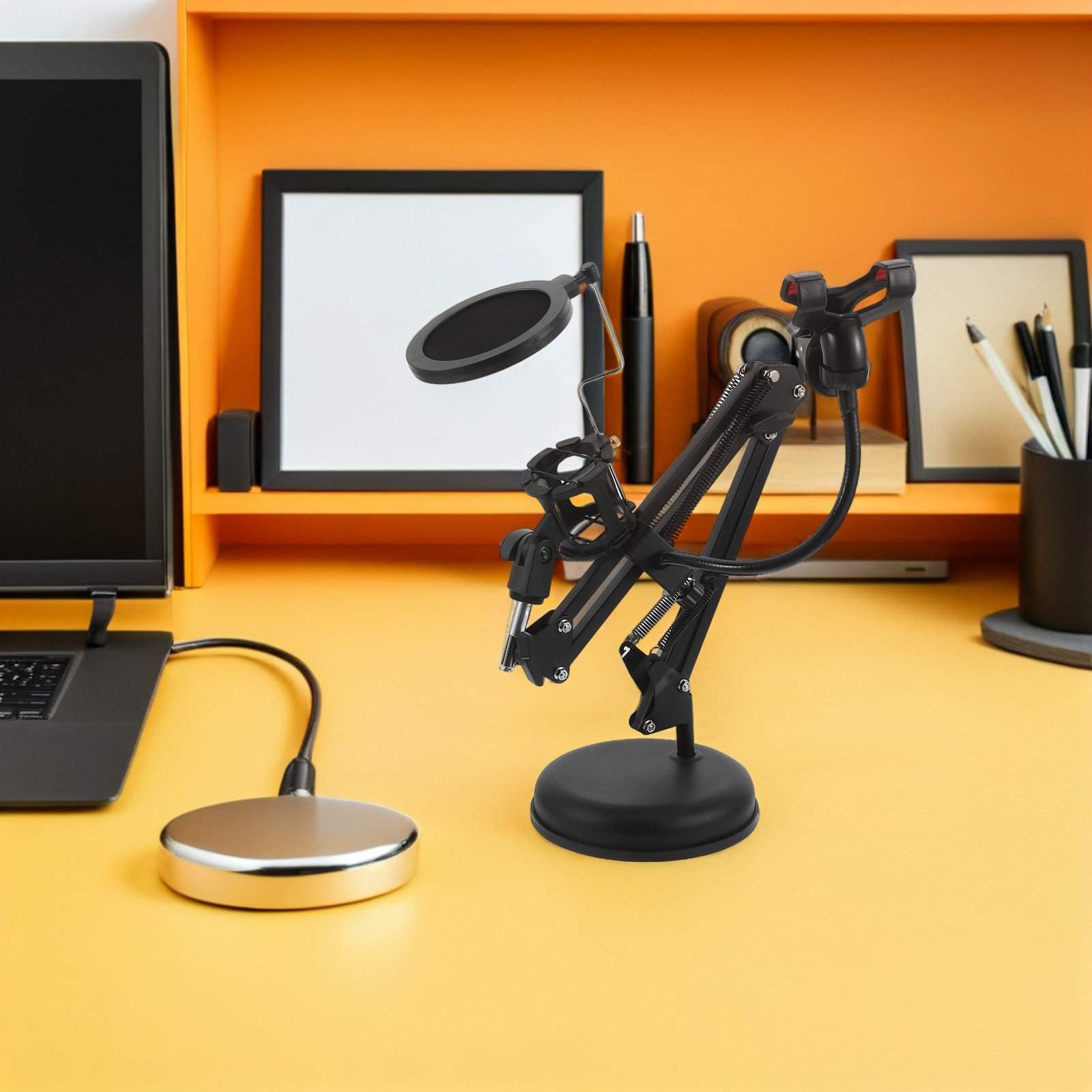 Профессиональная регулируемая  – обзор и цена Microphone Boom Arm Desk