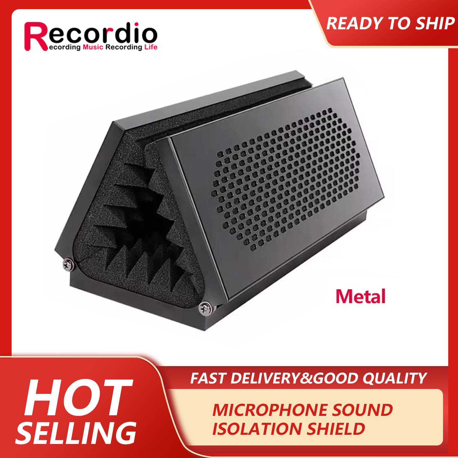 ГАЗ-300А записывающий микрофон – обзор и цена Vocal Booth Isolation Shield
