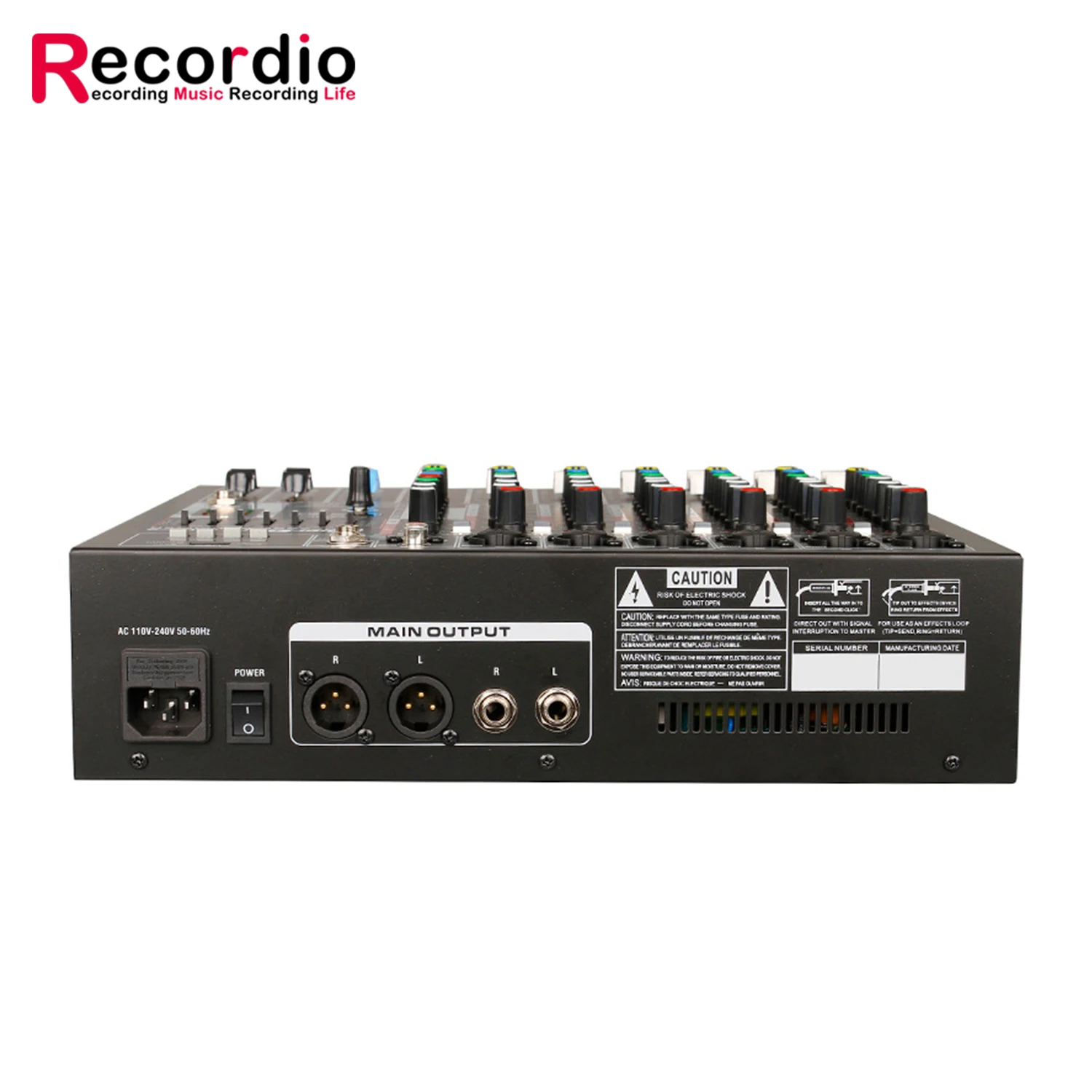 Портативный 8-канальный аудиом – обзор и цена Audio Interface Usb 8 Channel