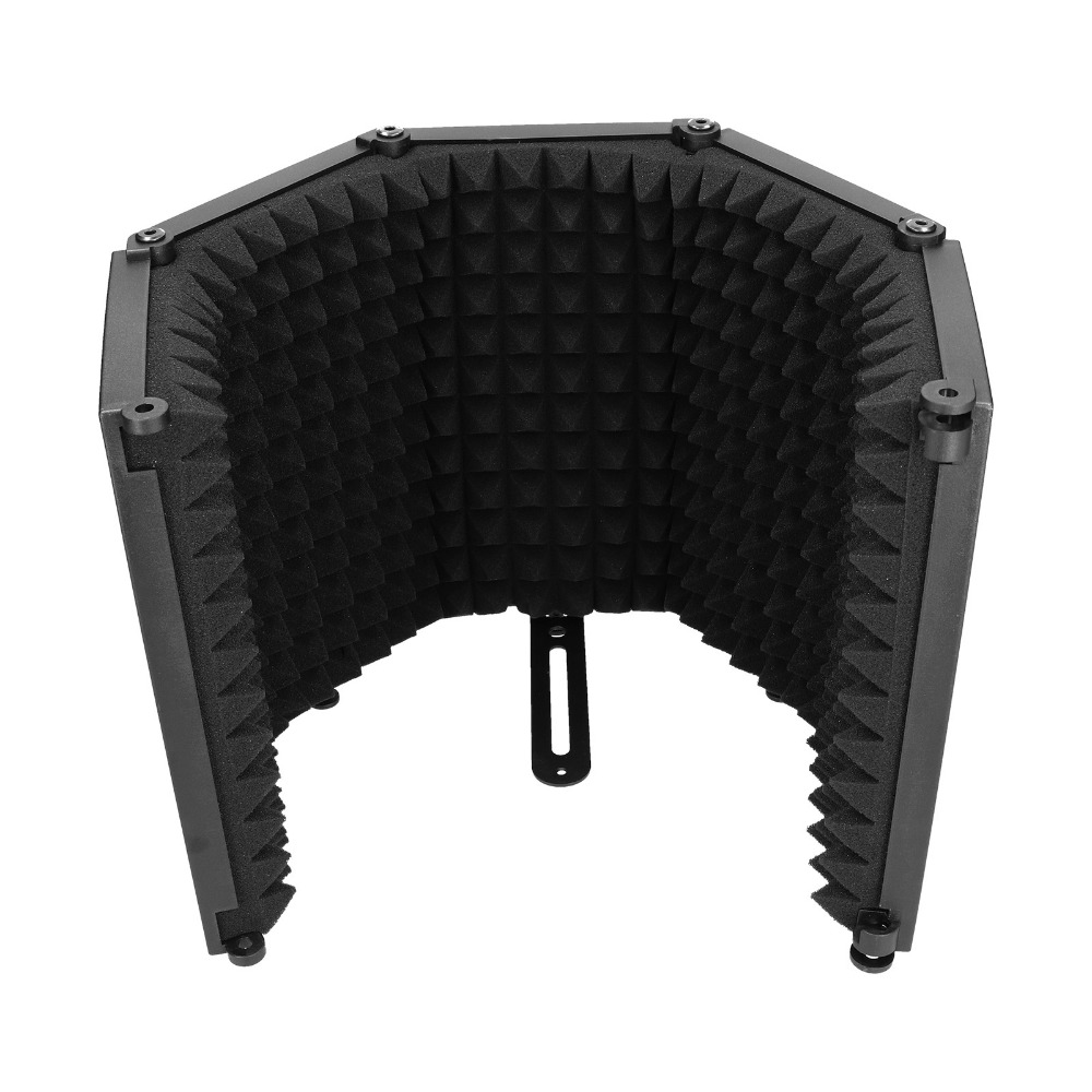 5-панельный складной звукоизол – обзор и цена Vocal Booth Isolation Shield