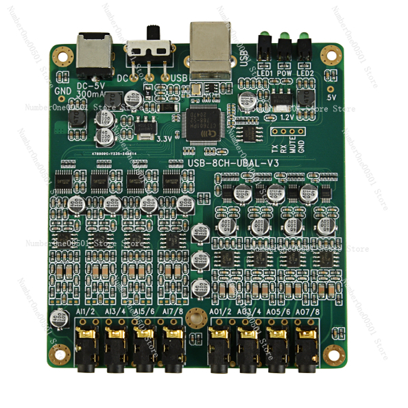 8-канальный USB-аудиоинтерфейс – обзор и цена Audio Interface Usb 8 Channel
