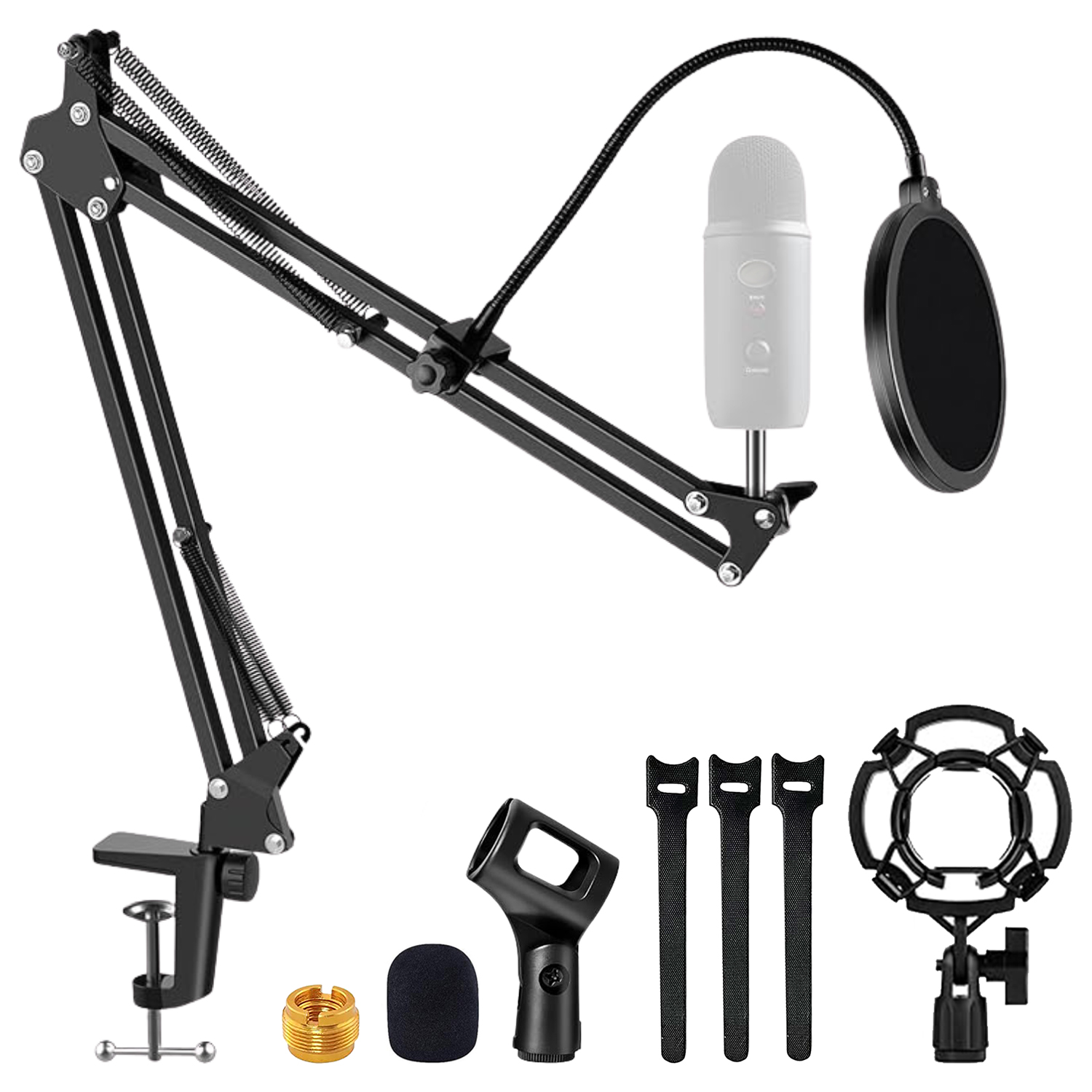 Набор из 5-секционной микрофон – обзор и цена Microphone Boom Arm Desk
