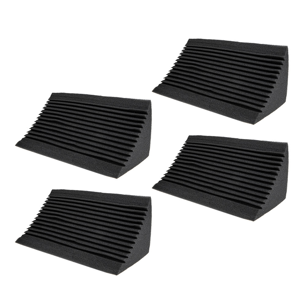 4 шт. угловых звукопоглощающих – обзор и цена Acoustic Foam Panels Soundproof