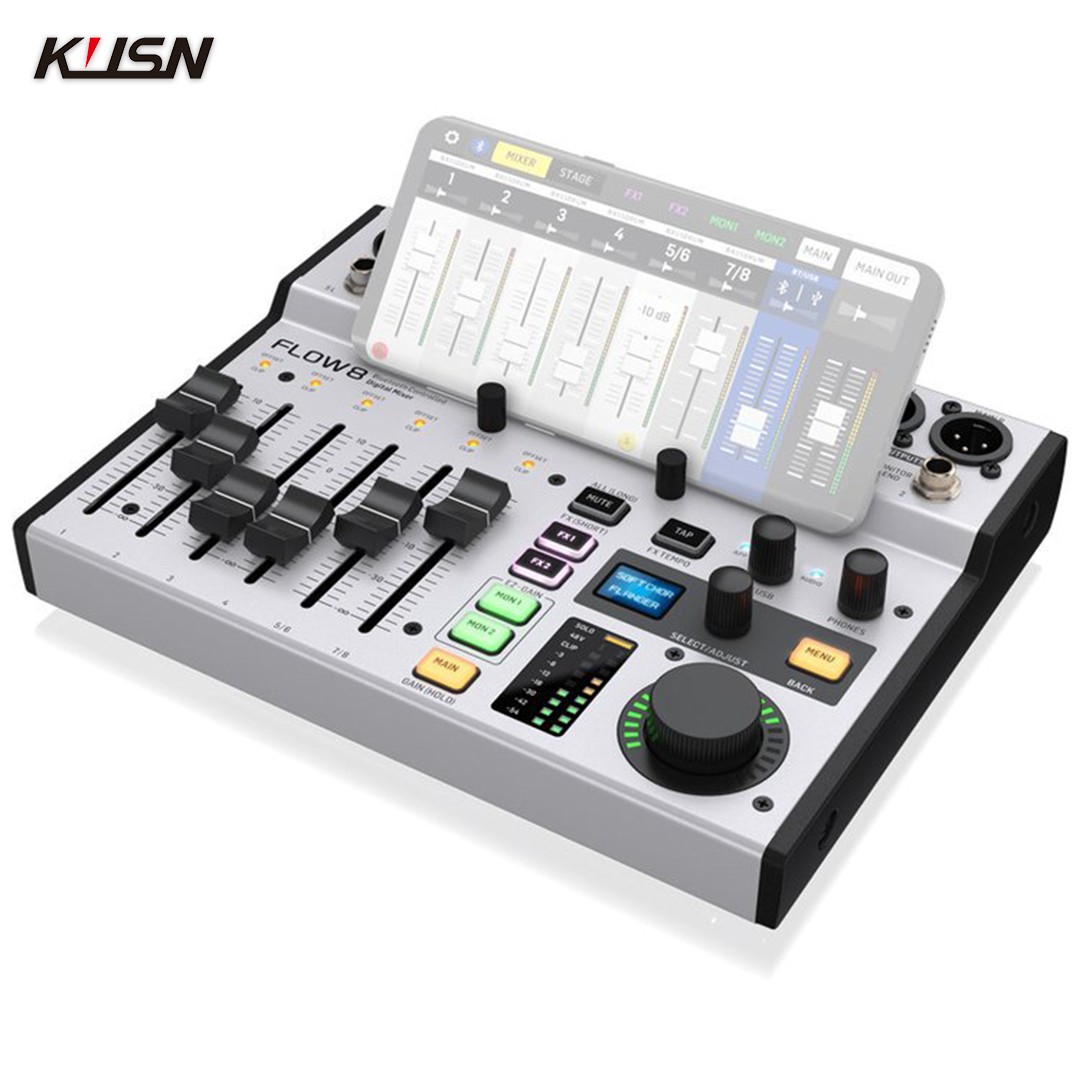 FLOW8 Цифровой микшер с 8 вход – обзор и цена Audio Interface Usb 8 Channel
