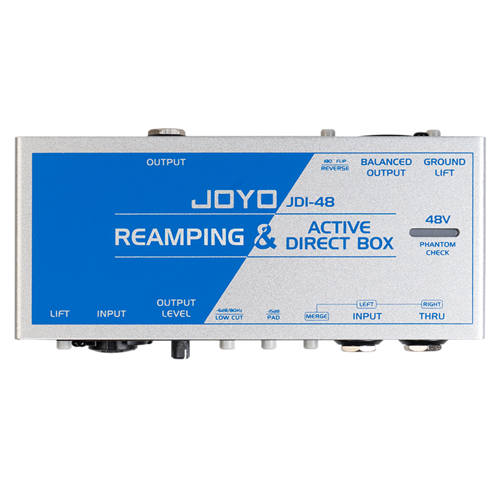 Педаль эффектов JOYO JDI-48: а – обзор и цена Di Box Active Reamp