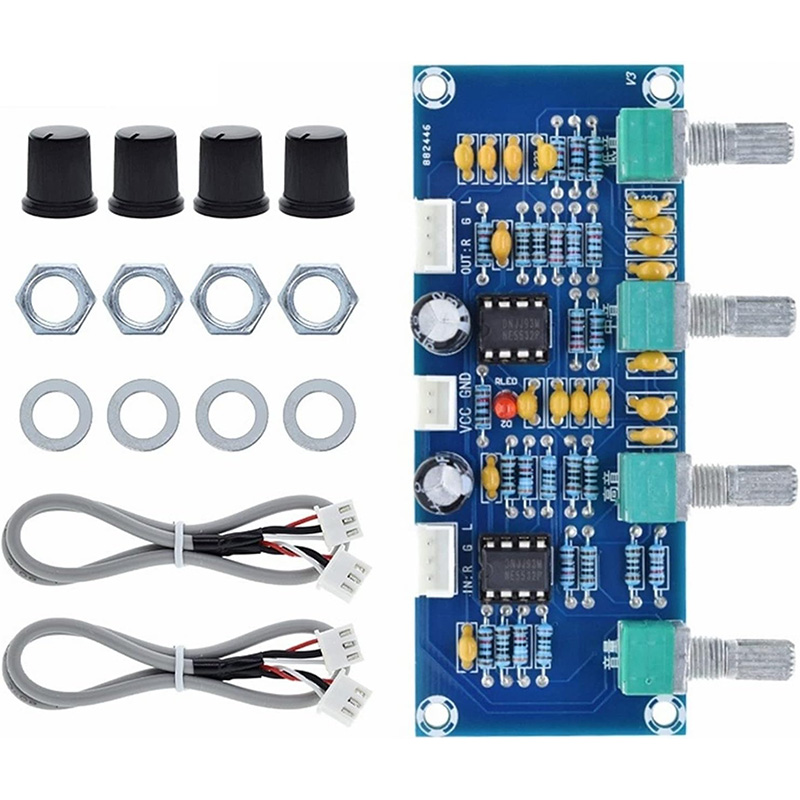 XH-A901 NE5532 тональная плата – обзор и цена Mic Preamp 1073 Clone