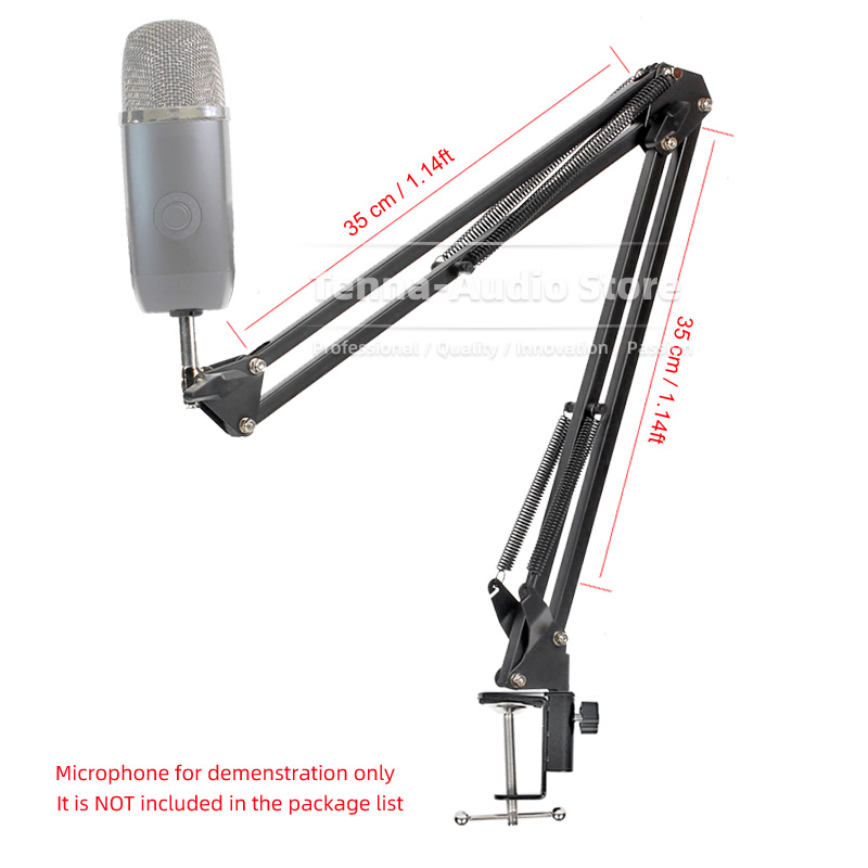 Настольная подвеска с зажимом  – обзор и цена Microphone Boom Arm Desk