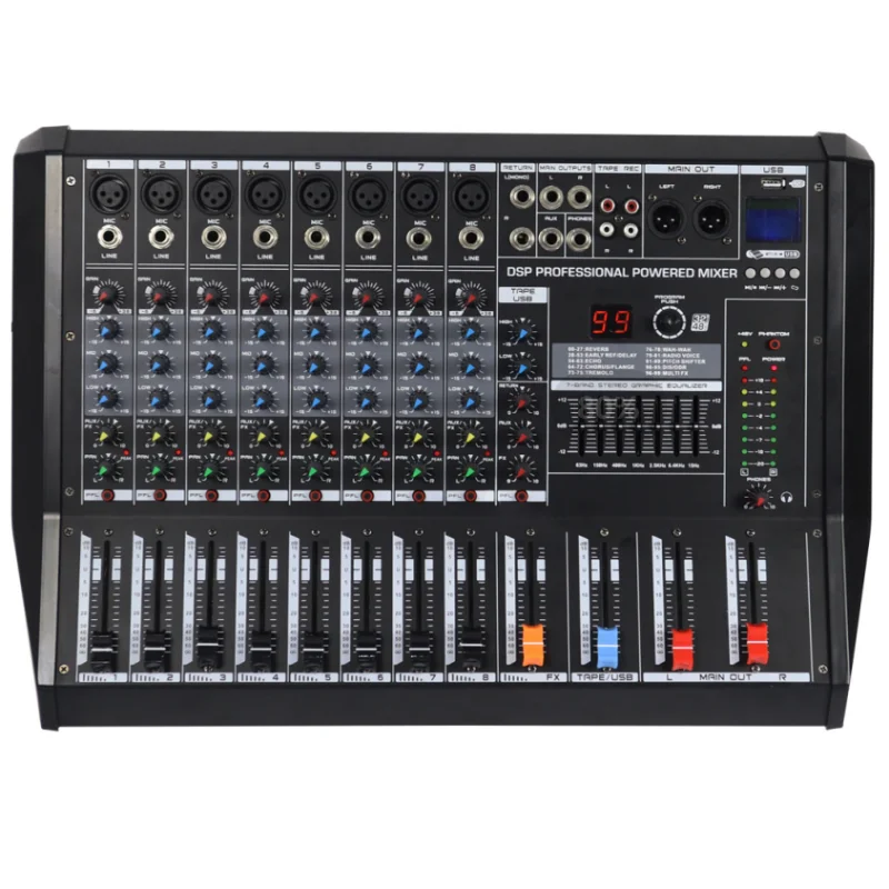 Профессиональный цифровой 8-ка – обзор и цена Audio Interface Usb 8 Channel