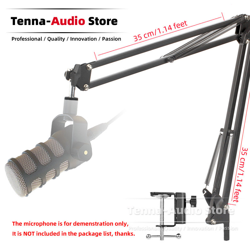 Настольная подвеска, консольна – обзор и цена Microphone Boom Arm Desk