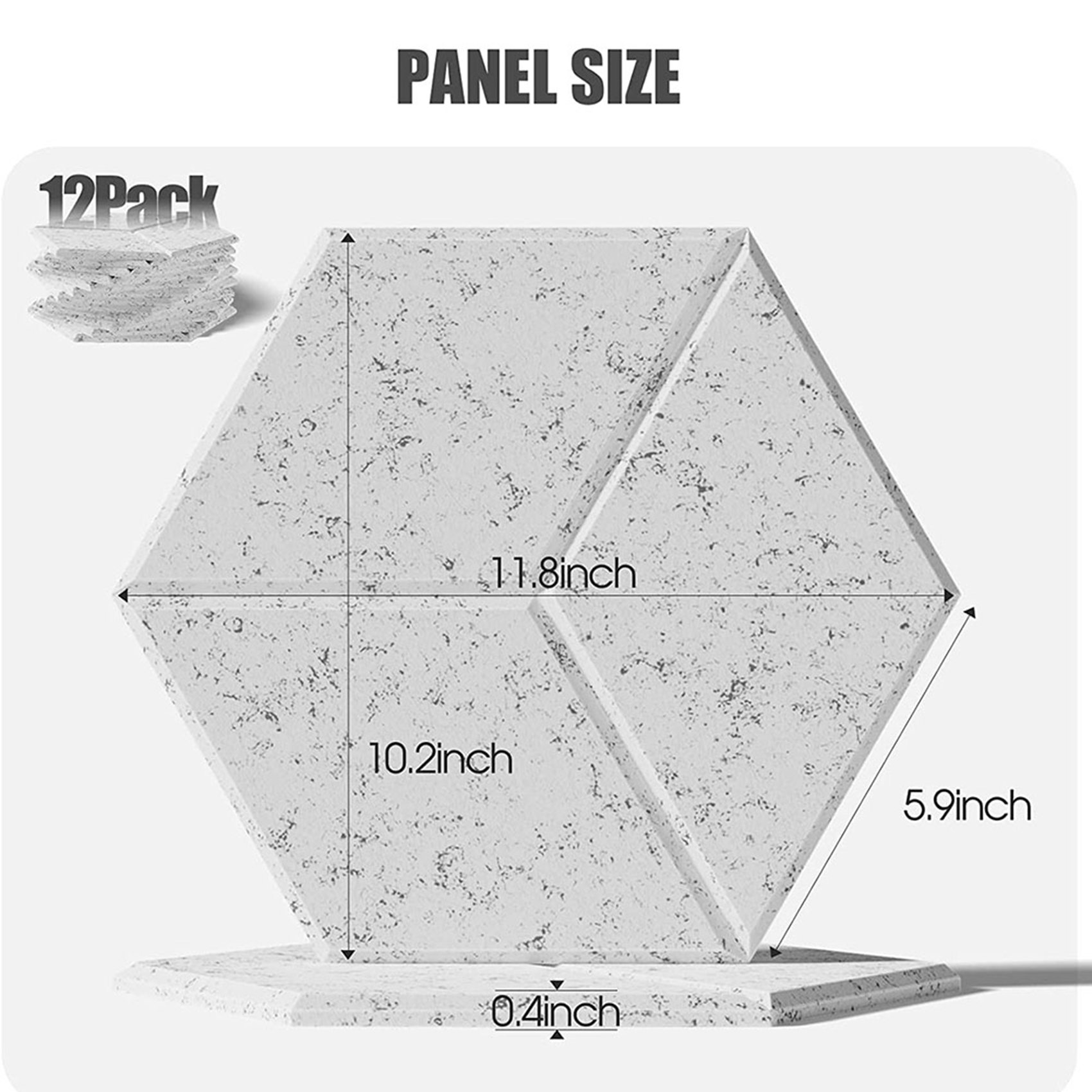 AEF6-24 PACK Акустическая пена – обзор и цена Acoustic Foam Panels Soundproof