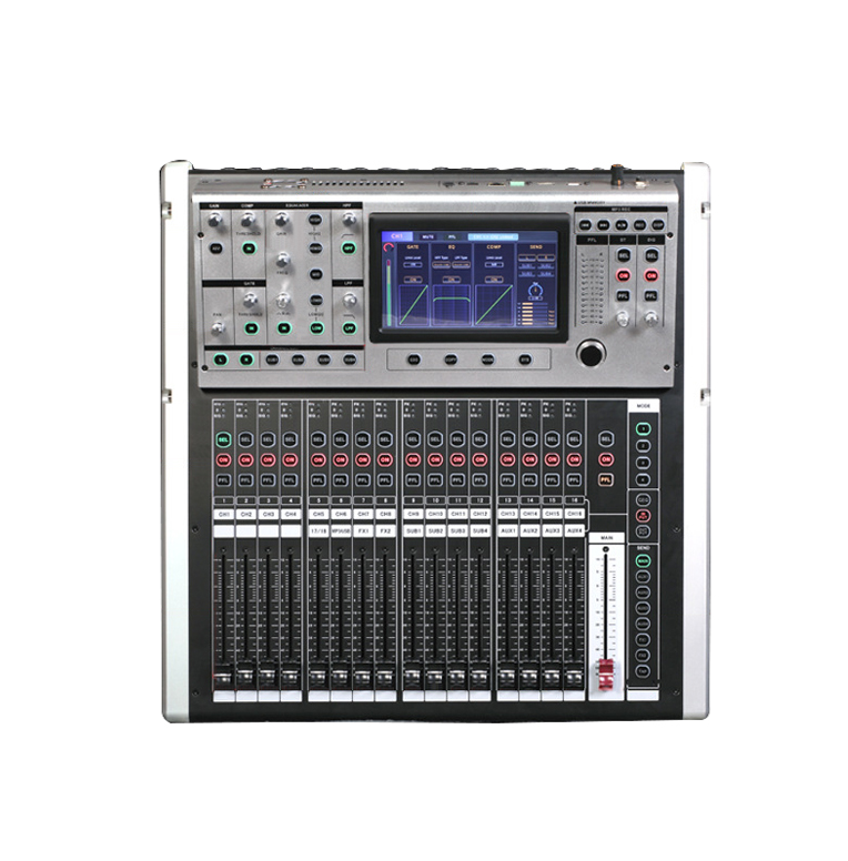 Профессиональный 16-канальный  – обзор и цена Audio Mixer 16 Channel Usb
