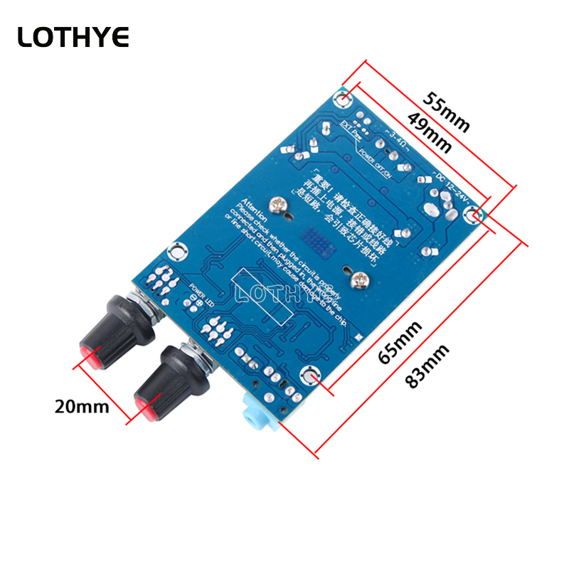 Плата усилителя сабвуфера 100  – обзор и цена Mic Preamp 1073 Clone