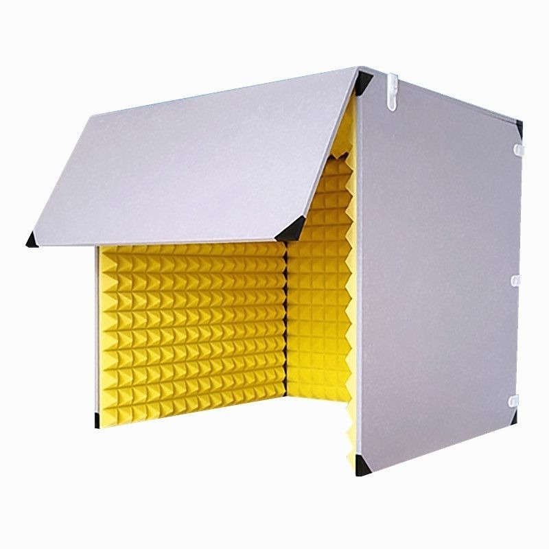 Переносная настольная акустиче – обзор и цена Vocal Booth Isolation Shield