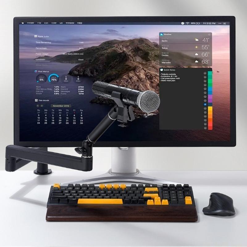 E56B Регулируемая подставка дл – обзор и цена Microphone Boom Arm Desk