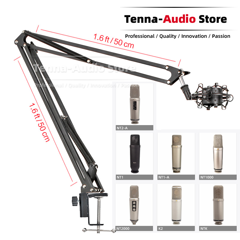 Настольная подвесная штанга-ми – обзор и цена Microphone Boom Arm Desk