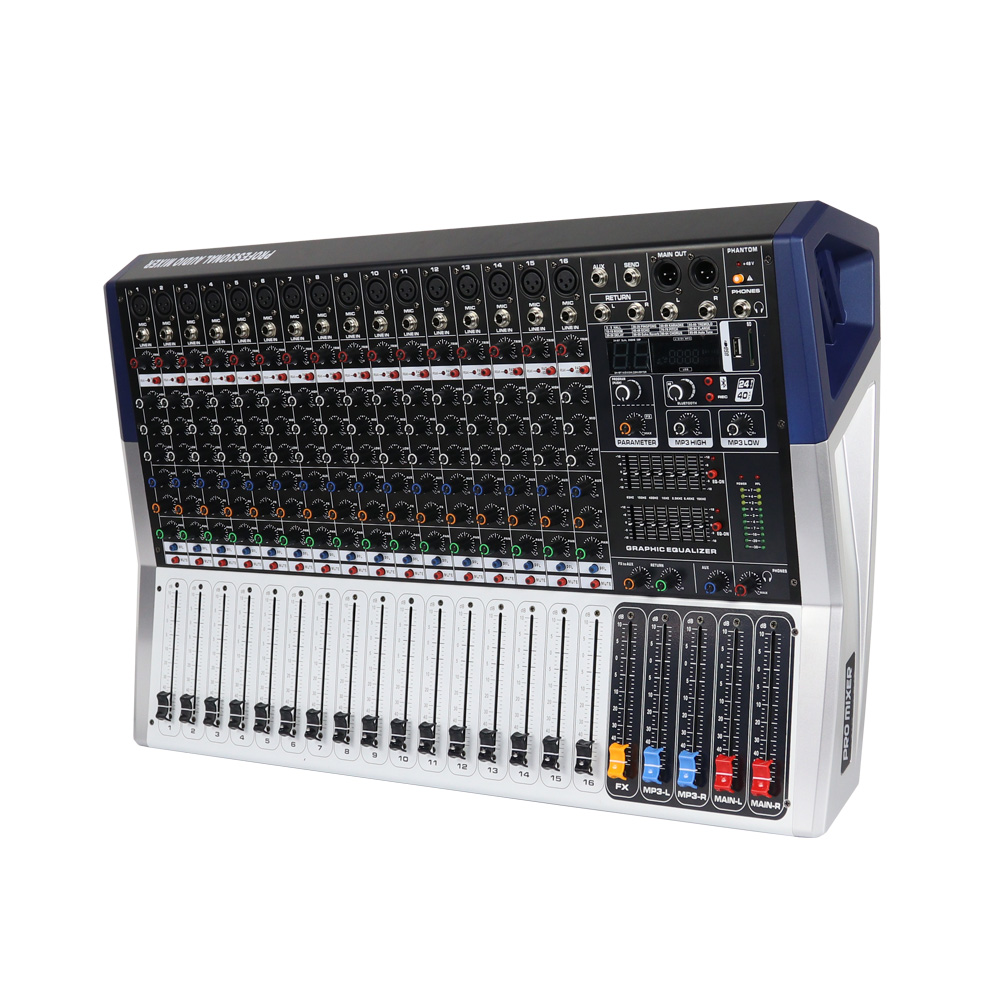 Профессиональный 350-ваттный 1 – обзор и цена Audio Mixer 16 Channel Usb