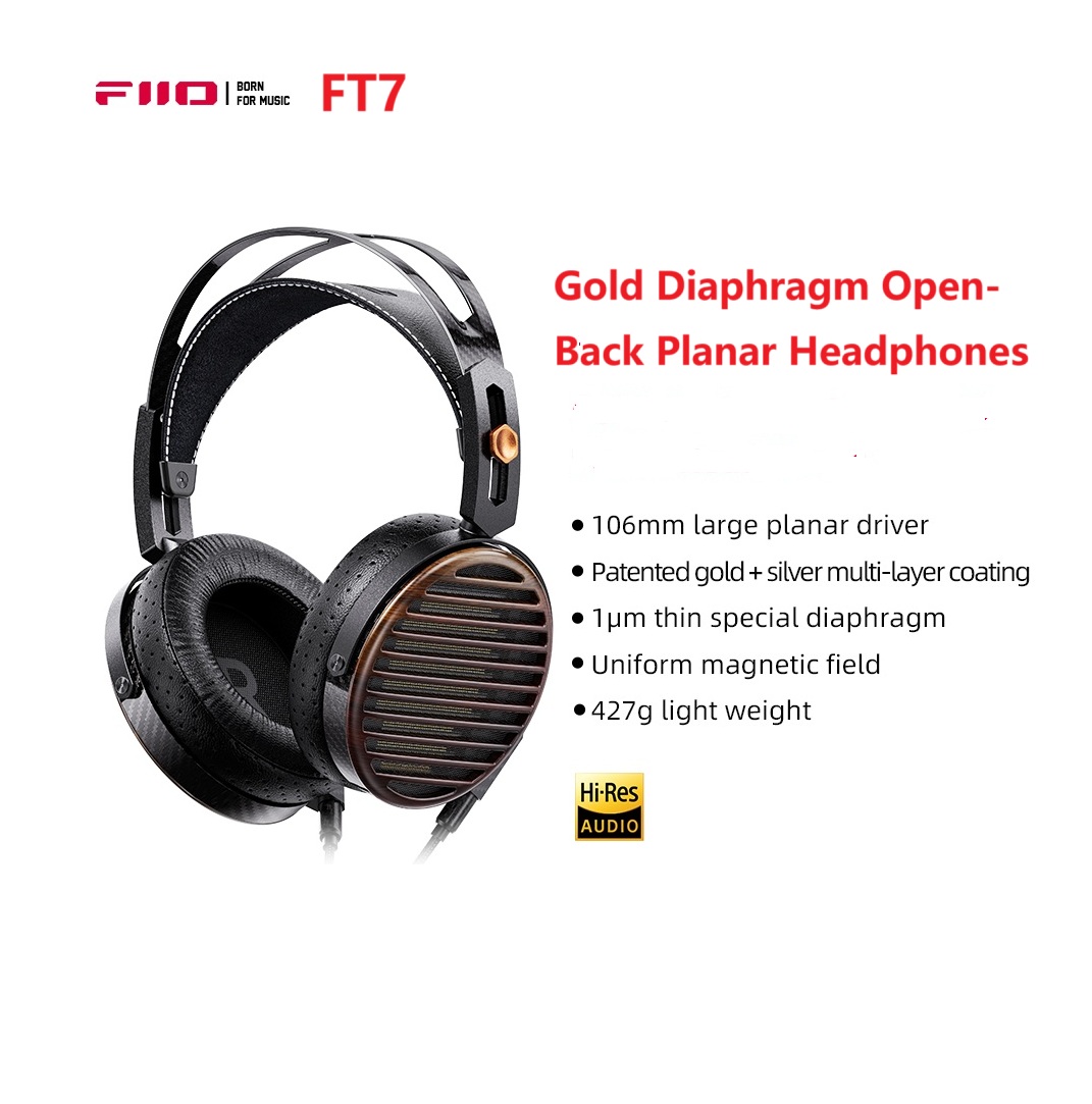 Планарные Hi-Fi-наушники FiiO  – обзор и цена Studio Headphones Monitoring Open Back